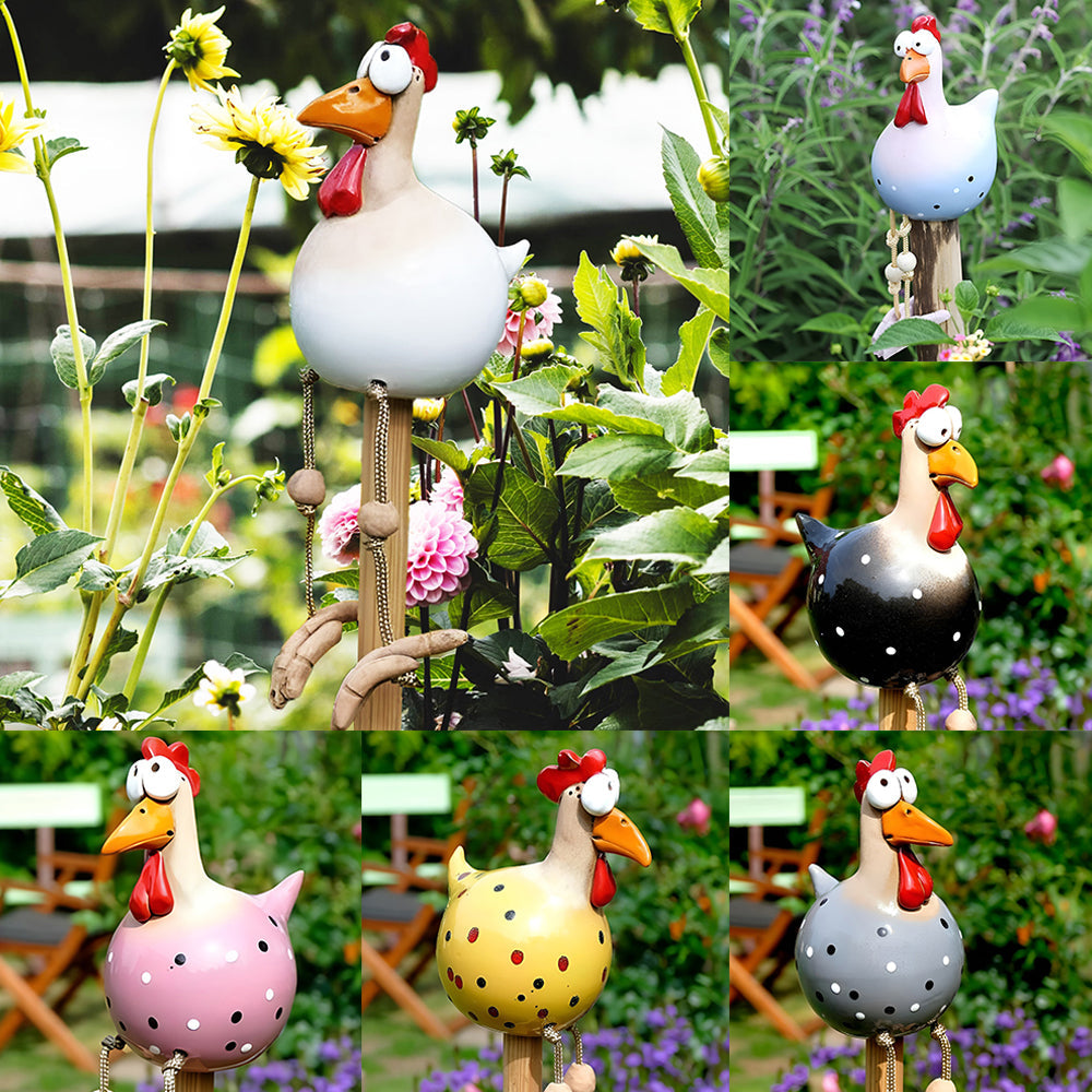 💖💖Funny Decorative Chicken, Eye-Catching Decoration!